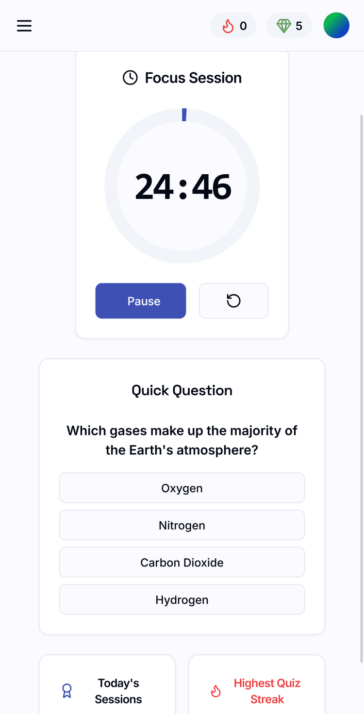 Productivity Timer